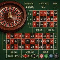 Casinia - European Roulette - Classic Casino Game